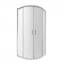 Купить Душевая кабина Qtap Taurus CRM1011AC6 100х100 см, стекло Clear 6 мм покрытие CalcLess, без поддона