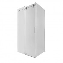 Купити Душова кабіна Qtap Aries CRM1018RC8 100х80 см, скло Clear 8 мм, CalcLess, без піддона