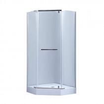 Купить Душевая кабина Lidz Dozorca SC90x90.CRM.LOW.TR, стекло прозрачное 6 мм