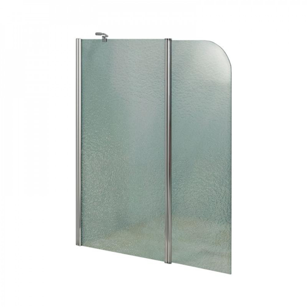 Купити Штора на ванну Lidz Brama SS120x140L.CRM.FR стекло Frost 6 мм, ліва