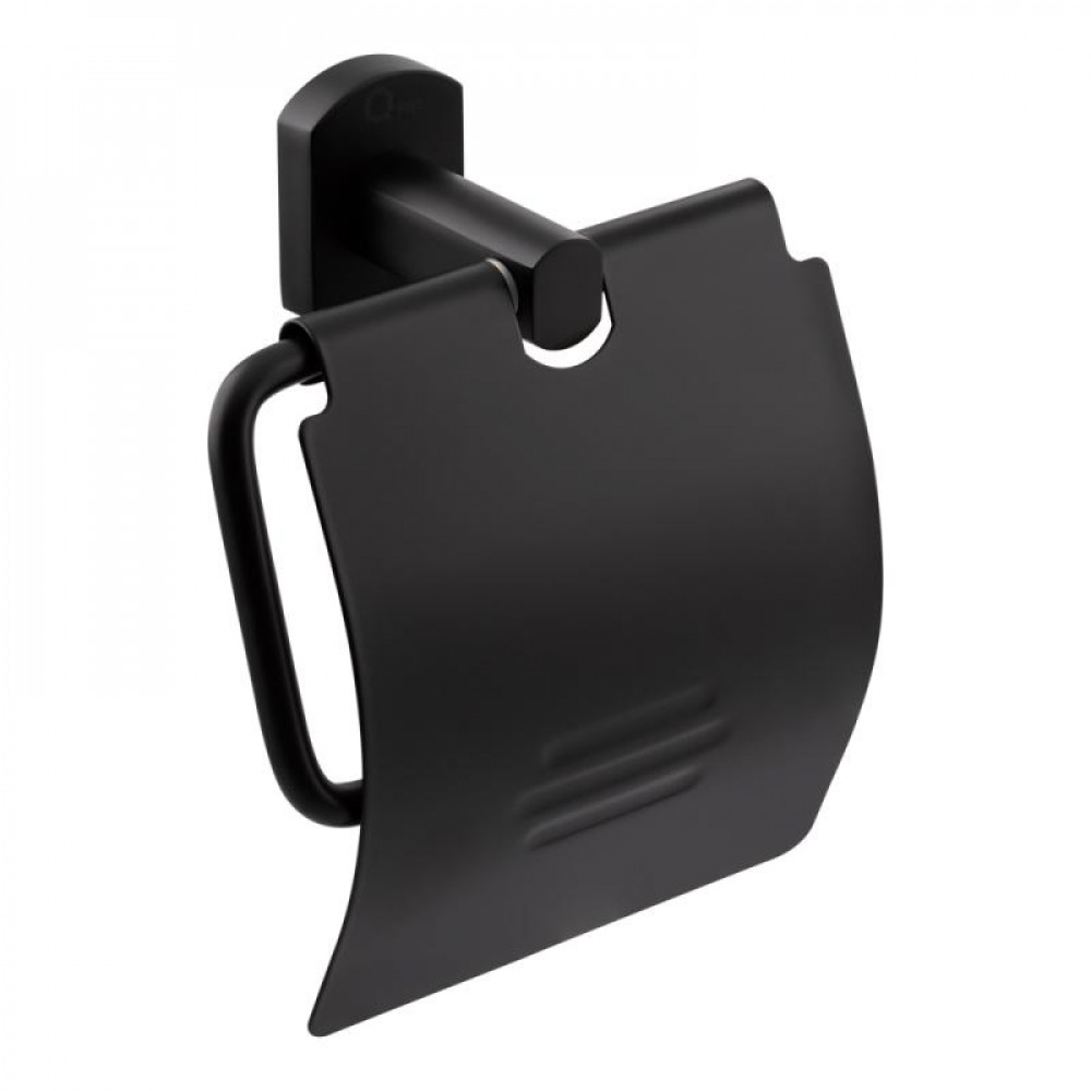Купить Держатель для туалетной бумаги Qtap Liberty QTLIBBLM1151 Black