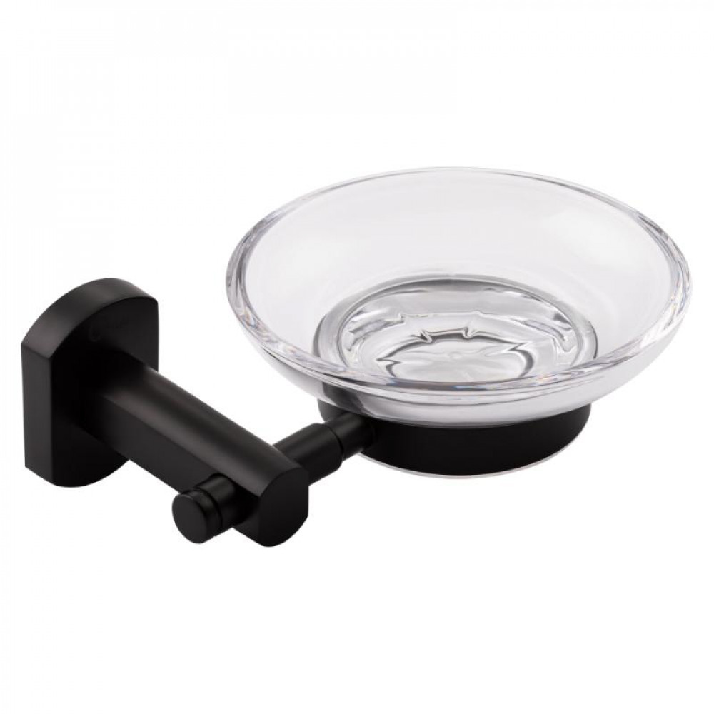 Купить Мыльница Qtap Liberty настенная QTLIBBLM1159 Black