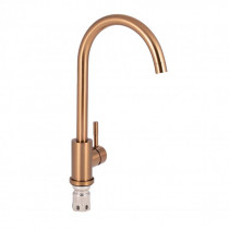 Купити Змішувач для кухні Qtap Kuchyne QTD007FBRPVD Antic Bronze PVD (D007FBR PVD)