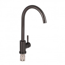 Купить Смеситель для кухни Qtap Kuchyne QTD007FBLPVD Black PVD (Titanium D007FBL)