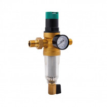 Купить Фільтр самопромивний SD Forte 1/2 "з редуктором для холодної води SF128W15C