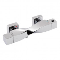 Купить Смеситель для душа Qtap Zkrouceny термостатический QTZKR40T105C Chrome