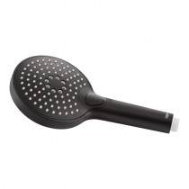 Купити Лійка для ручного душу Qtap Rucni 120 мм округла QTRUCA120O3KBB Black Matt