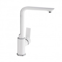 Купити Змішувач для кухні Qtap Ustek QTUS9016107FCW Chrome/White