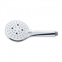 Купить Лейка для ручного душа Qtap Rucni 115 мм округлая QTRUCA115O3PCW Chrome/White