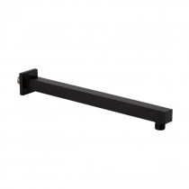 Купити Кронштейн для верхнього душу Qtap Trubice 400 мм прямокутний QTTRB400NB Black Matt