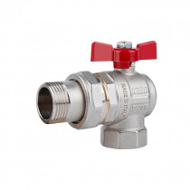 Купить Кран шаровой Icma FAR. ROSSA 1" угловой №361