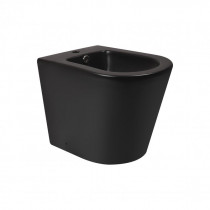 Купить Биде напольное Qtap Scorpio 530x360x395 Matt black QT14441003CMB
