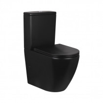 Купить Унитаз-компакт Qtap Robin безободковый с сиденьем Soft-close QT13222141ARMB