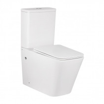 Купить Унитаз-компакт Qtap Tern безободковый с сиденьем Soft-close QT17222093ARW