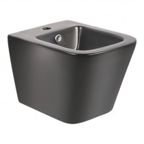 Купить Біде підвісне Qtap Tern 485x345x330 Matt black QT1755052FMB