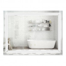 Купить Зеркало Qtap Mideya 800х600 (DC-B605) с LED-подсветкой и антизапотеванием QT2078B605W