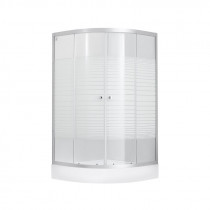 Купить Lidz 4мм фиксированное стекло с рисунком Linie WIEŻA SC90x90.LOW.L