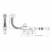 Сифон для ванны Lidz (WHI) 60 03 V002 02 с ревизией (выход 50 мм)