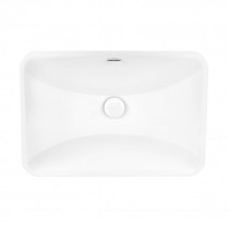 Купити Раковина Qtap Jay 590х400х175 White з донним клапаном QT0711K306W