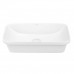 Раковина Qtap Scorpio 610х380х150 White с донным клапаном QT1411K491W