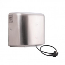 Купить Сушарка для рук Qtap Pohodli настінна QTS950MS Brushed Nickel (Sušící)
