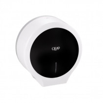 Купить Держатель для туалетной бумаги Qtap Pohodli 270 мм QTDP100BP White/Black (Držák)