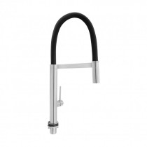 Купить Смеситель для кухни Qtap Katuska с гибким изливом QTKTS91103AN Brushed Nickel PVD