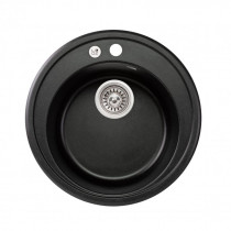 Купити Кухонна мийка Lidz D510/200 BLM-14 (LIDZBLM14D510200)