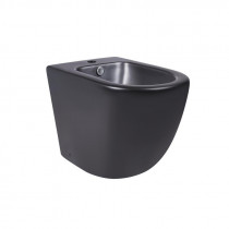 Купить Биде напольное Qtap Robin 565x360x405 Matt black QT13442141CMB