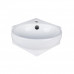 Раковина Qtap Leo 390x365x130 White с донным клапаном QT11115010W