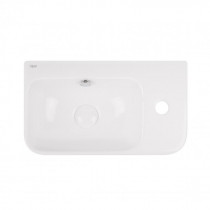 Купить Раковина Qtap Tern 450х260х155 White с донным клапаном QT17115117RW