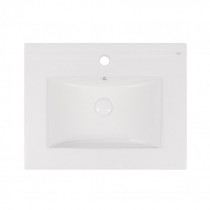 Купить Раковина Qtap Albatross New 600x470х180 White с донным клапаном QT0111750660W