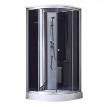 Купити Lidz 4мм скляні двері тоновані Gray TANI SB90x90.LOW.GR