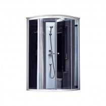 Купить Lidz 4мм фиксированное стекло тонированное Gray TANI SB90x90.LOW.GR