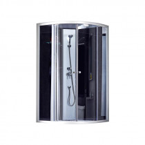 Купить Lidz 4мм стеклянная дверь тонированная Gray TANI SB90x90.HIGH.GR