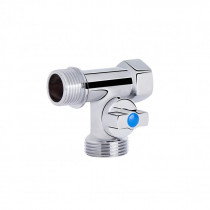 Купить Кран приборный шаровой SD Plus 1/2"х3/4"х1/2" ННВ SD186W152015