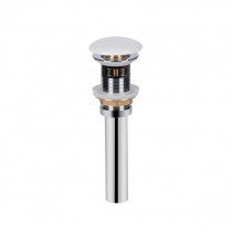 Купити Донний клапан для раковини Qtap PU02O 70х70х227.5 White з переливом