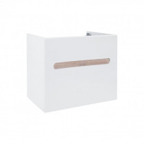 Купить Тумба подвесная Qtap Virgo 700х580х437 White/Whitish oak QT1874TPА701W