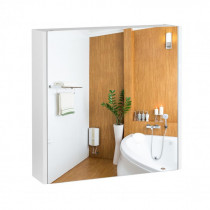 Купить Зеркальный шкаф подвесной Qtap Scorpio 600х600х145 White QT1477ZP601W