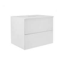 Купити Тумба підвісна Qtap Tern 600х476х469 White зі стільницею QT1779TPL601W