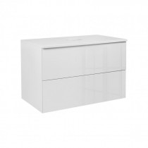 Купить Тумба подвесная Qtap Tern 700х476х469 White со столешницей QT1779TPL701W