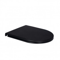 Купить Сиденье для унитаза Qtap (Robin) с микролифтом Slim QT99HY2411MB