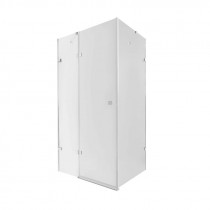 Купить Душевая кабина Qtap Capricorn CRM10128RC6 120x80 см, стекло Clear 6 мм, покрытие CalcLess без поддона