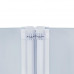 Штора на ванну Qtap Gemini WHI40114RP6 скло Pear 6 мм, 100x140 см