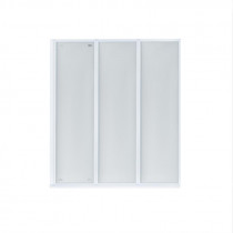 Купить Штора на ванну Qtap Gemini WHI401214RP4 стекло Pear 4 мм, 120x140 см