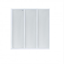 Купить Штора на ванну Qtap Gemini WHI401314RP4 скло Pear 6 мм, 130x140 см