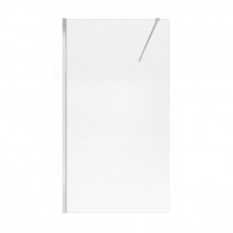 Купити Душова перегородка Qtap Walk-In Standard CRM2011.C8 110х190 см, скло Clear 8 мм, покриття CalcLess