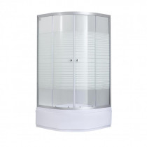 Купить Душевая кабина Lidz Wieza SC90x90.SAT.MID.L, стекло Linie 4 мм
