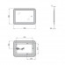 Дзеркало Qtap Swan 500х700 з LED-підсвічуванням, Reverse QT167814145070W