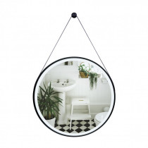 Купити Дзеркало Qtap Robin R600 Black з LED-підсвічуванням QT13786502B